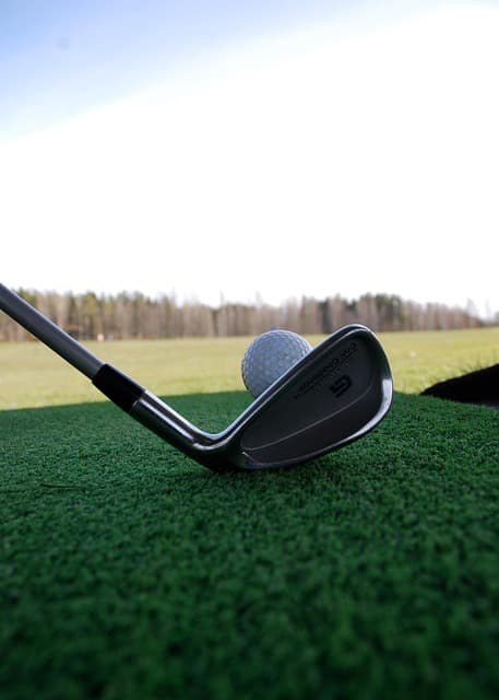 golf, the golf ball, grass, the use of the driving range, the range, nature, green, free time, golf club