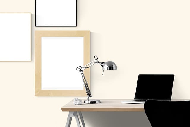 poster mockup, mockup, poster, frame, template, interior, photo, blank, space, photo frame, desk, presentation, stock, picture, wall